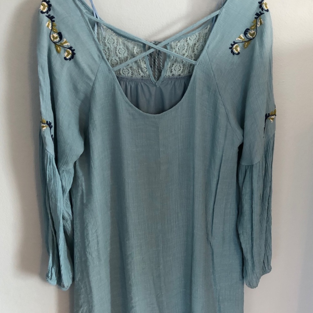 Flying Tomato 3/4 sleeves tunic